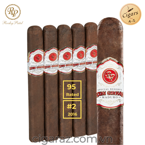 Rocky Patel Sun Grown Maduro Toro 6" x 52 (Gói 5 điếu)