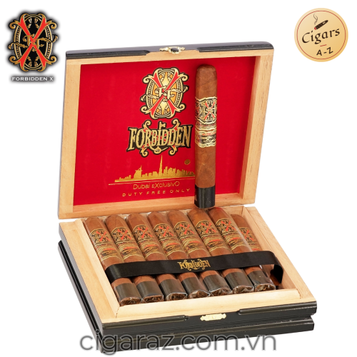 OpusX Dubai Exclusivo Black #56 5"3/4 x 56 (Box 15 điếu) (Siêu hiếm)
